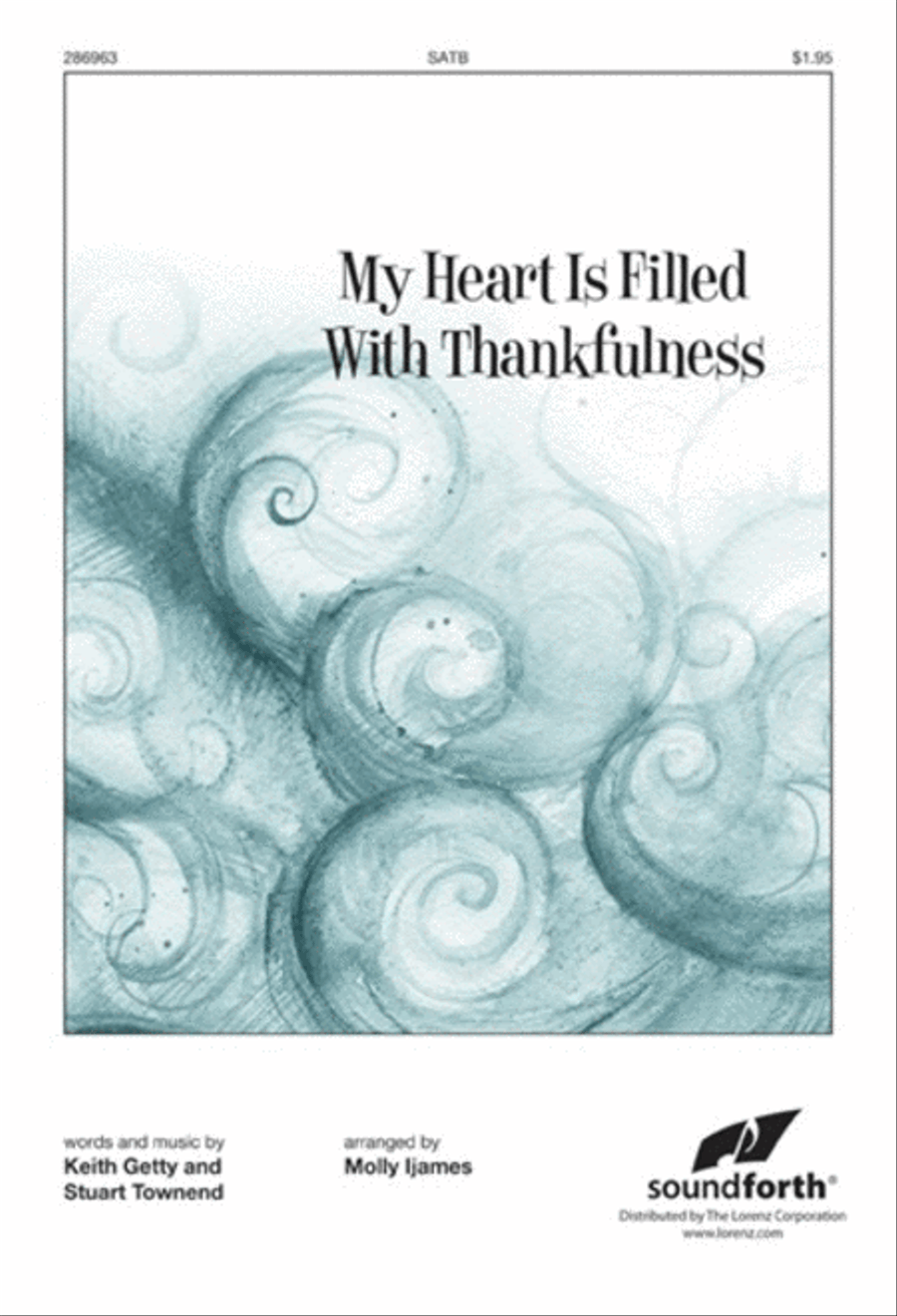 My Heart is Filled With Thankfulness 4-Part scores gallery preview page 1