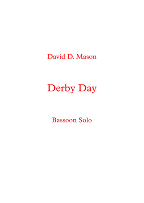 Book cover for Derby Day