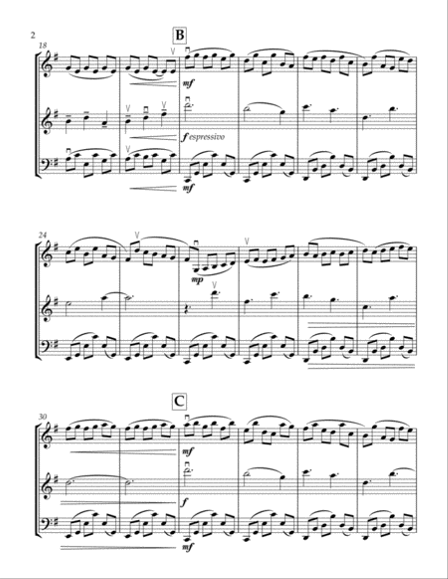 Liz On Top Of The World String Trio scores gallery preview page 3