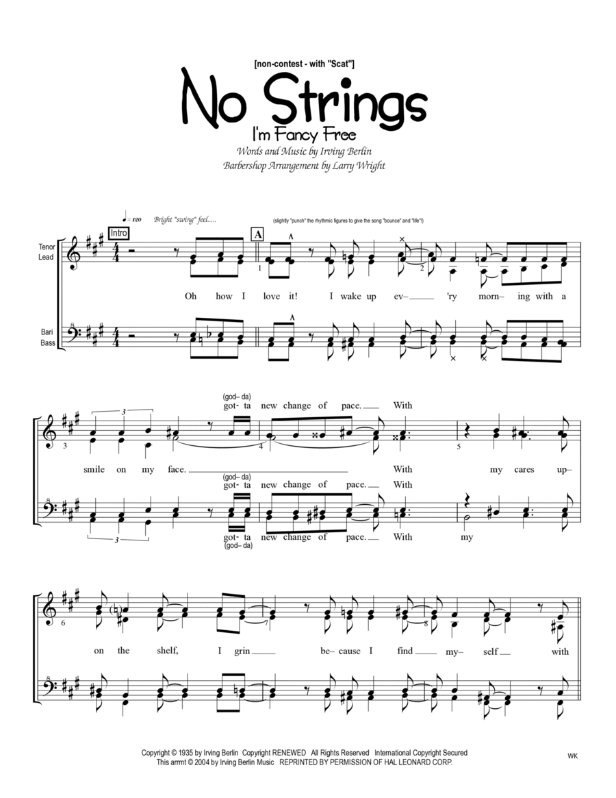 No Strings (I'm Fancy Free) image number null