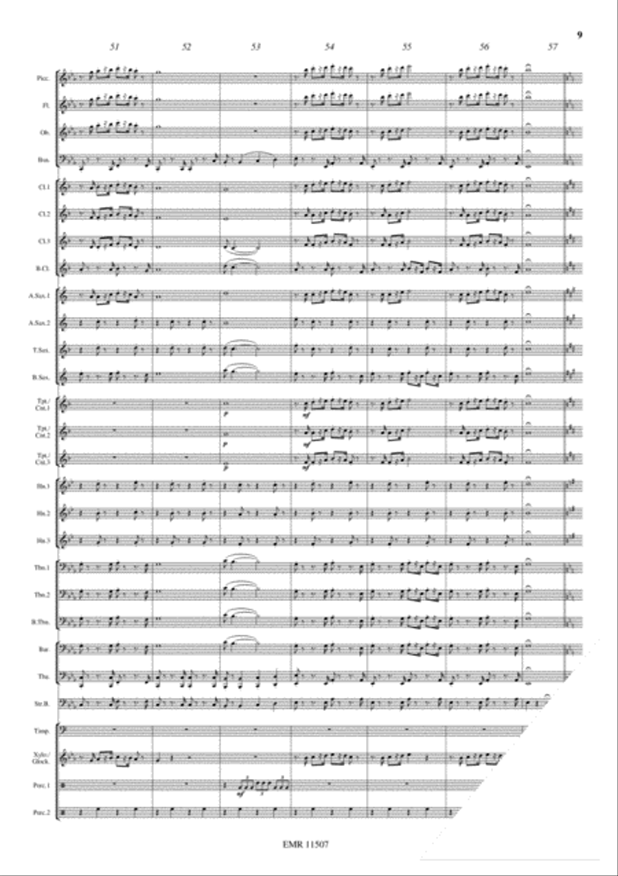 A Genius, Two Partners And A Dupe Concert Band scores gallery preview page 10