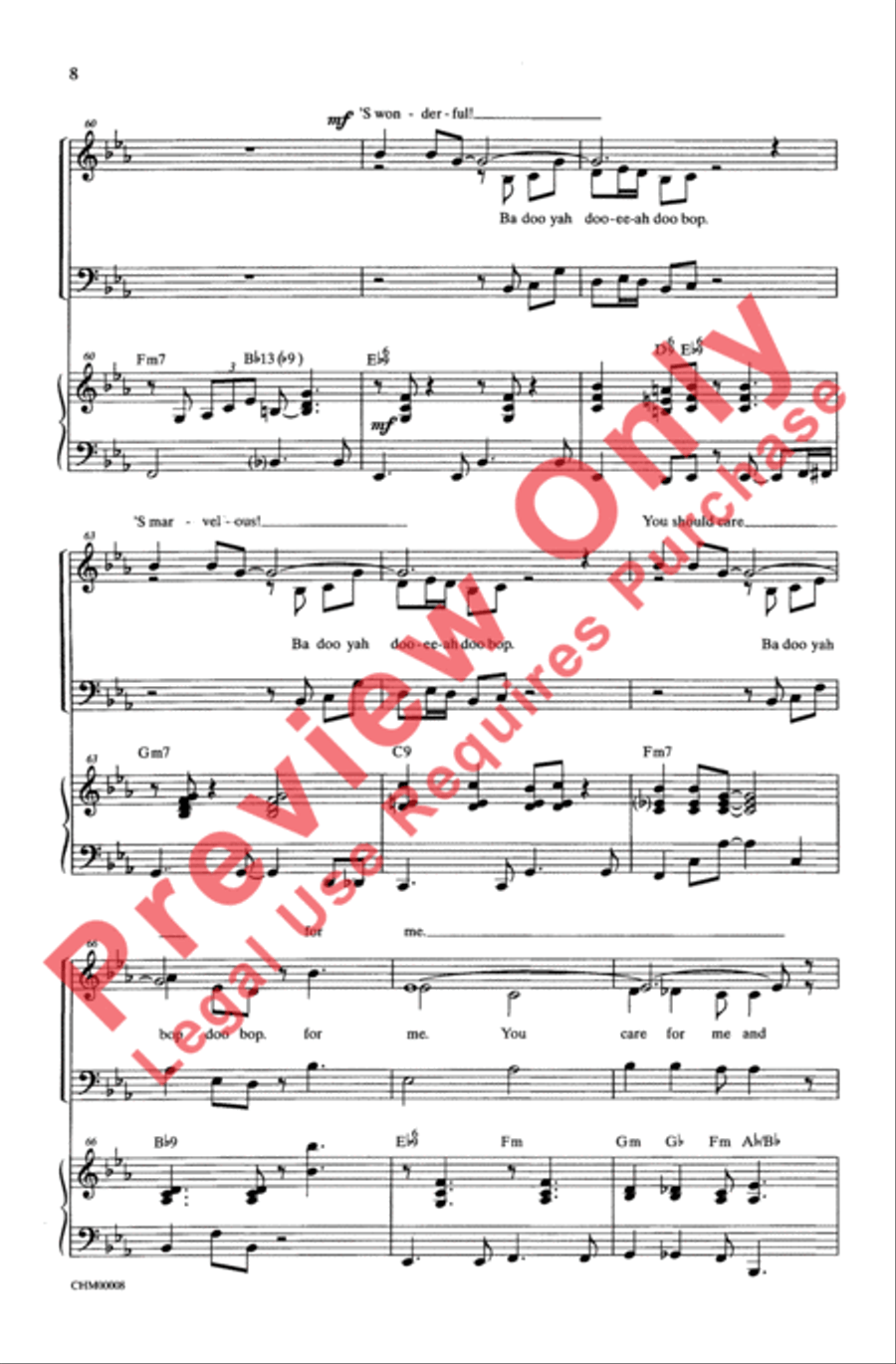 'S Wonderful 'S Wonderful 3-Part scores gallery preview page 7