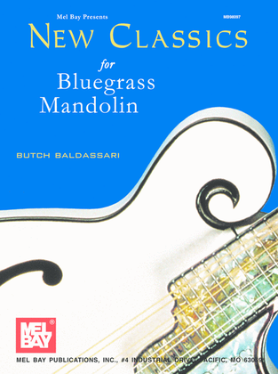 Book cover for New Classics for Bluegrass Mandolin
