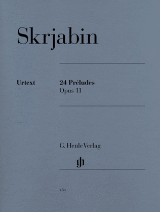 Scriabin - 24 Preludes Op 11 Urtext