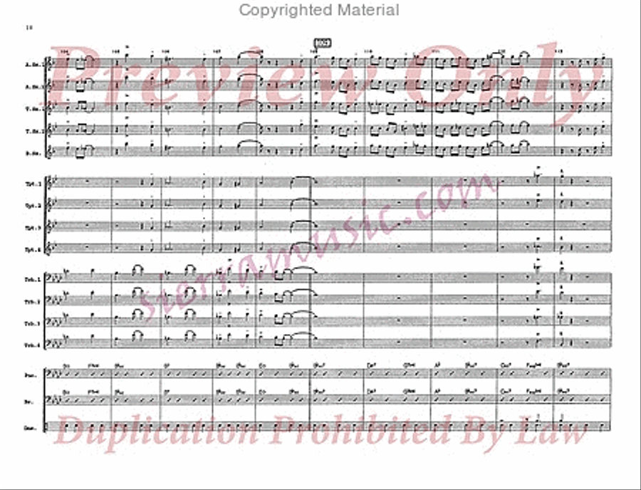 Airegin Airegin Big Band scores gallery preview page 11