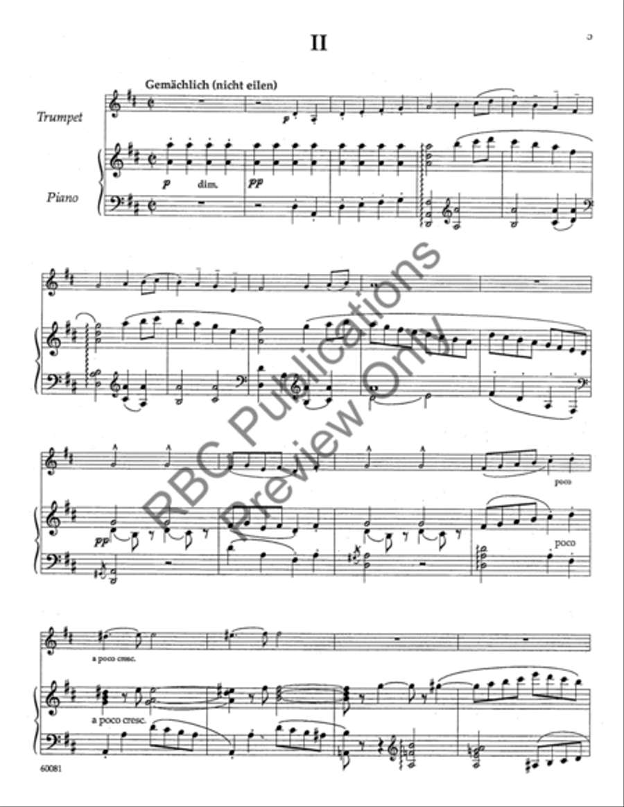 Songs Of A Wayfarer Mvts I and II Set of Parts scores gallery preview page 8