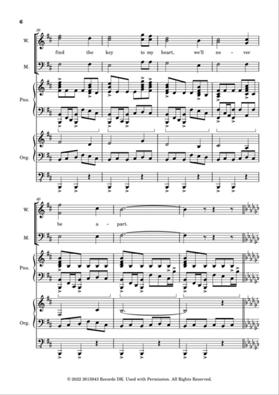 Davy Jones 4-Part scores gallery preview page 6