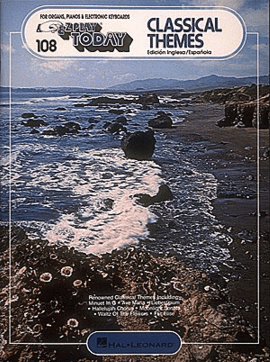 Classical Themes by Various Electronic Keyboard - Sheet Music