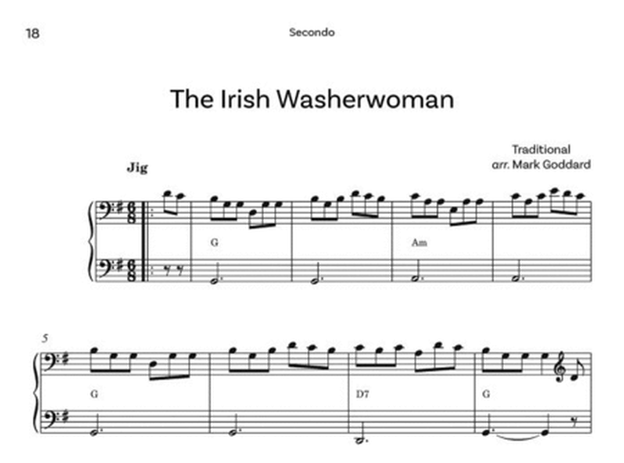 Irish Folk Music for Piano Duet
