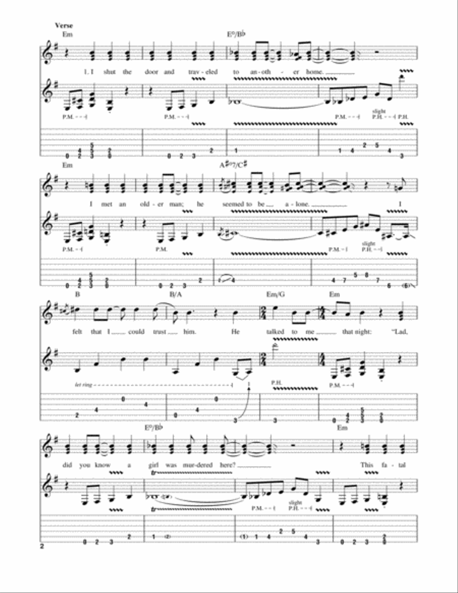 Fatal Tragedy Electric Guitar scores gallery preview page 2