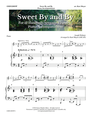 Book cover for Sweet By and By – piano accompaniment to 12 bell version