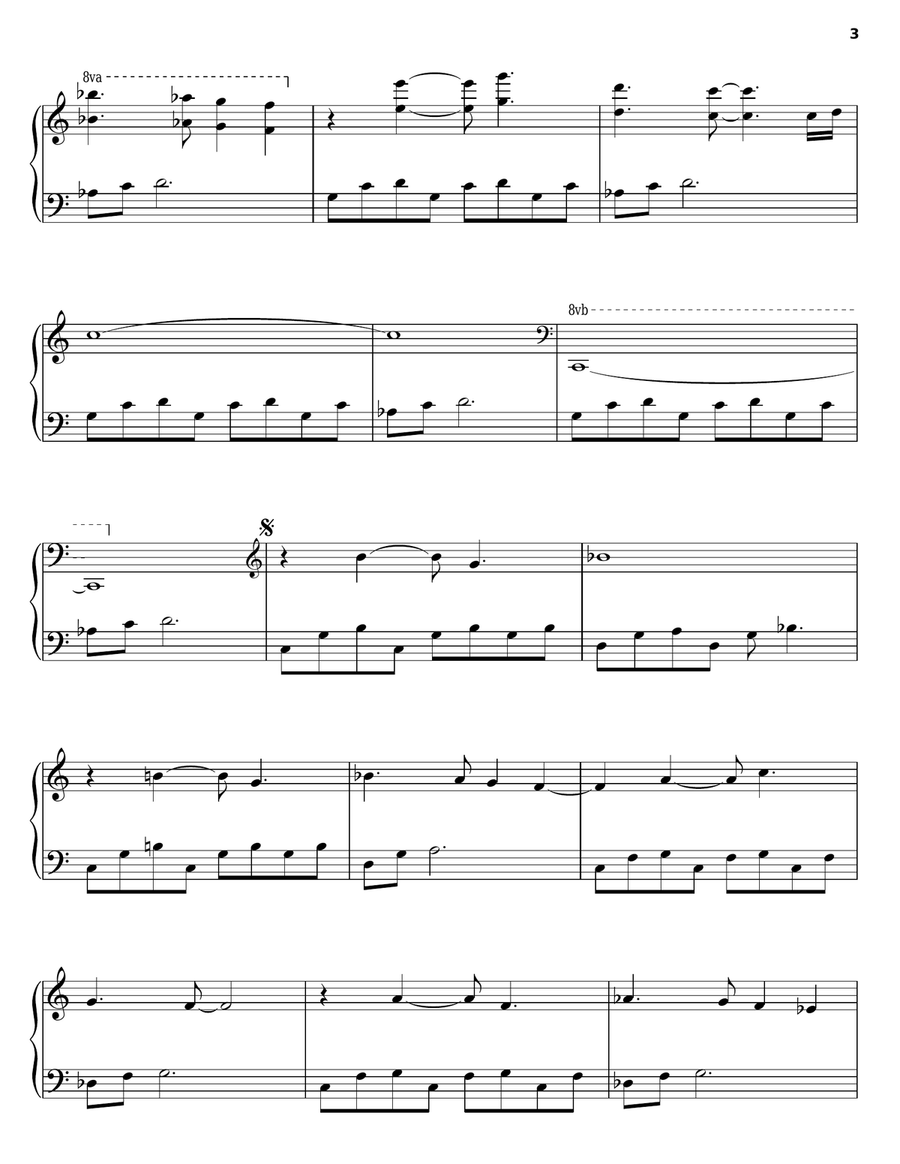 Theme From The Other Side Piano Solo scores gallery preview page 3