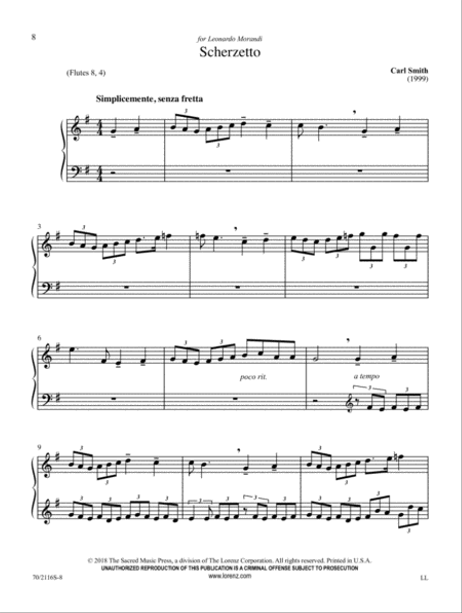 An Organbook Organ Solo scores gallery preview page 4