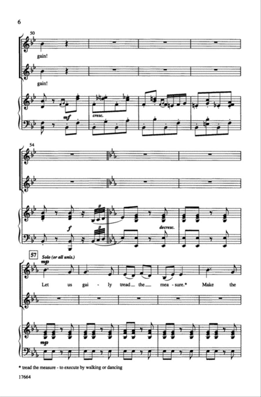Climbing Over Rocky Mountain (from Gilbert & Sullivan's Pirates of Penzance) Choir scores gallery preview page 5