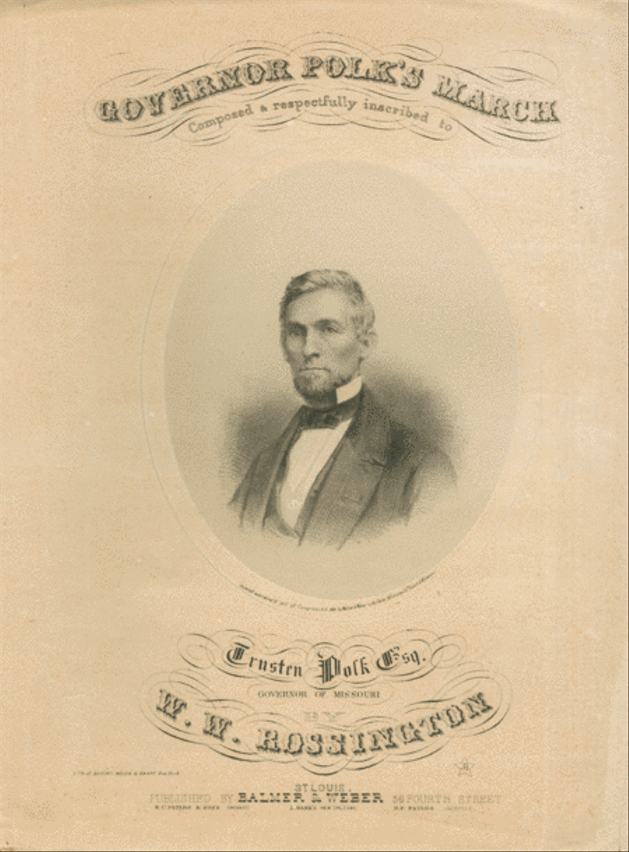 Governor Polk's March Piano Solo scores gallery preview page 1