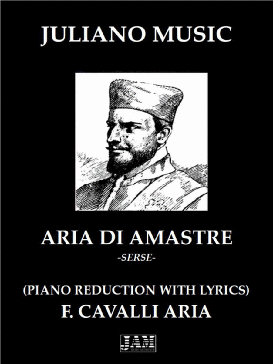 ARIA DI AMASTRE (PIANO REDUCTION WITH LYRICS) - F. CAVALLI image number null