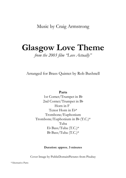 Glasgow Love Theme image number null