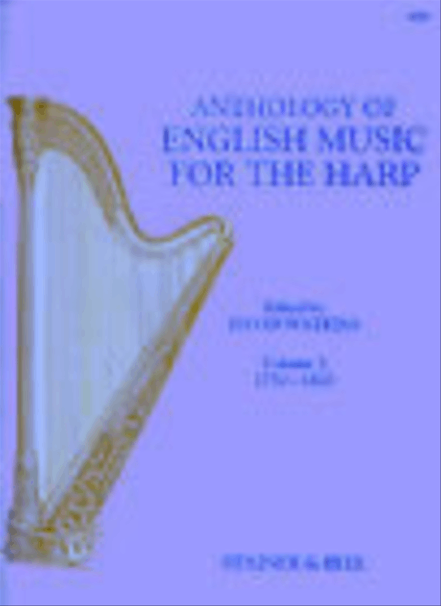 An Anthology of English Music for Harp. Book 3: 1750-1800 Harp scores gallery preview page 1