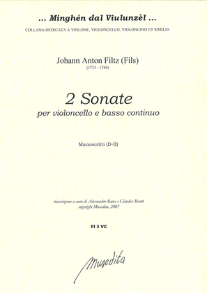 Book cover for 2 Sonate (Ms, D-B)