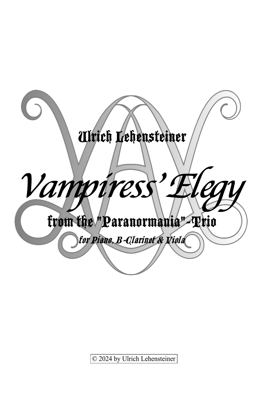 Vampiress' Elegy (from the 