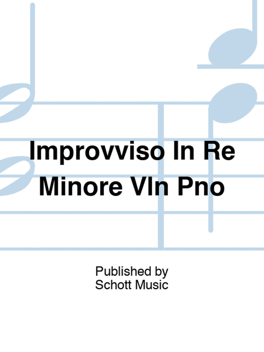 Rota - Improvisation D Minor Violin/Piano