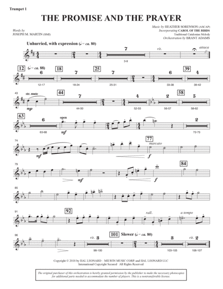 Christmas Dreams (A Cantata) - Bb Trumpet 1