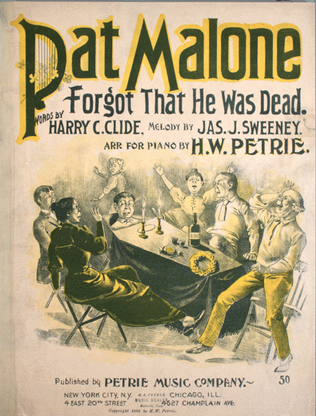 Pat Malone Forgot That He Was Dead