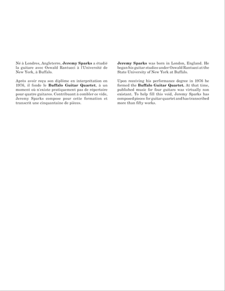 Douze contredanses Guitar Ensemble scores gallery preview page 2