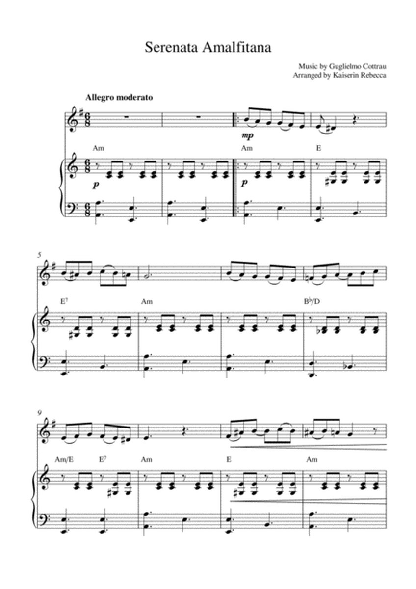 Serenata Amalfitana (Serenade of Amalfi) (horn solo and piano accompaniment) image number null