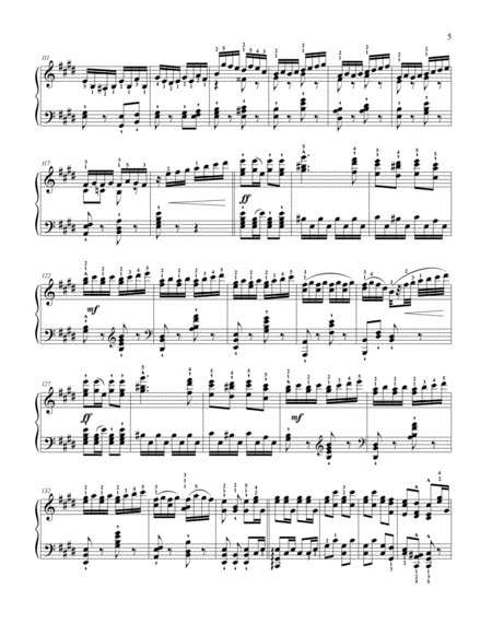 Allegro Vivace from William Tell Overture (piano arrangement)