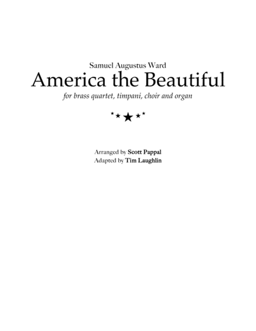 America the Beautiful (Choir, organ, brass) image number null