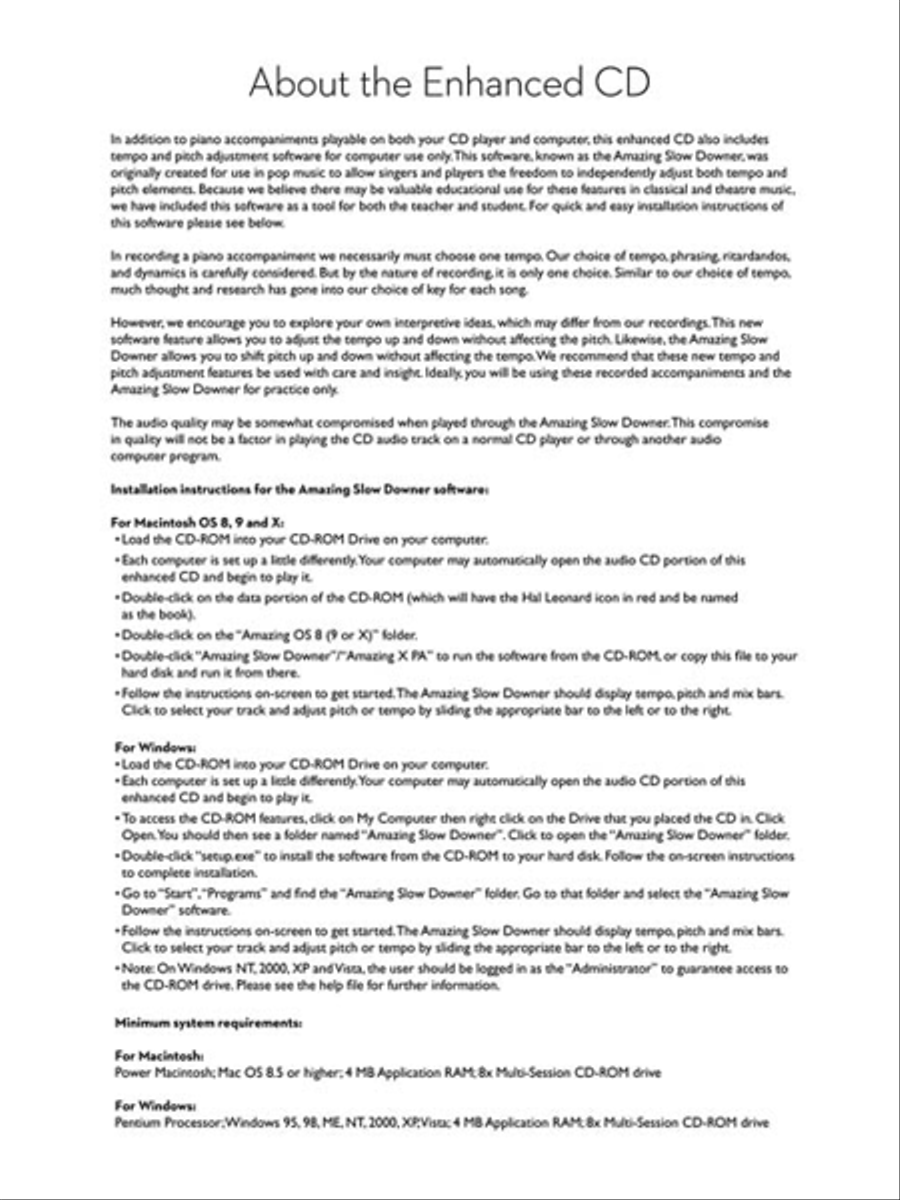 15 Recital Songs in English Low Voice scores gallery preview page 4