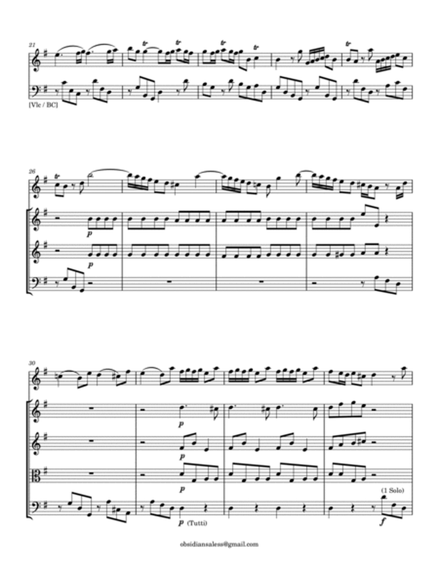A. Vivaldi: Flute Concerto in G Major, RV. 438 image number null