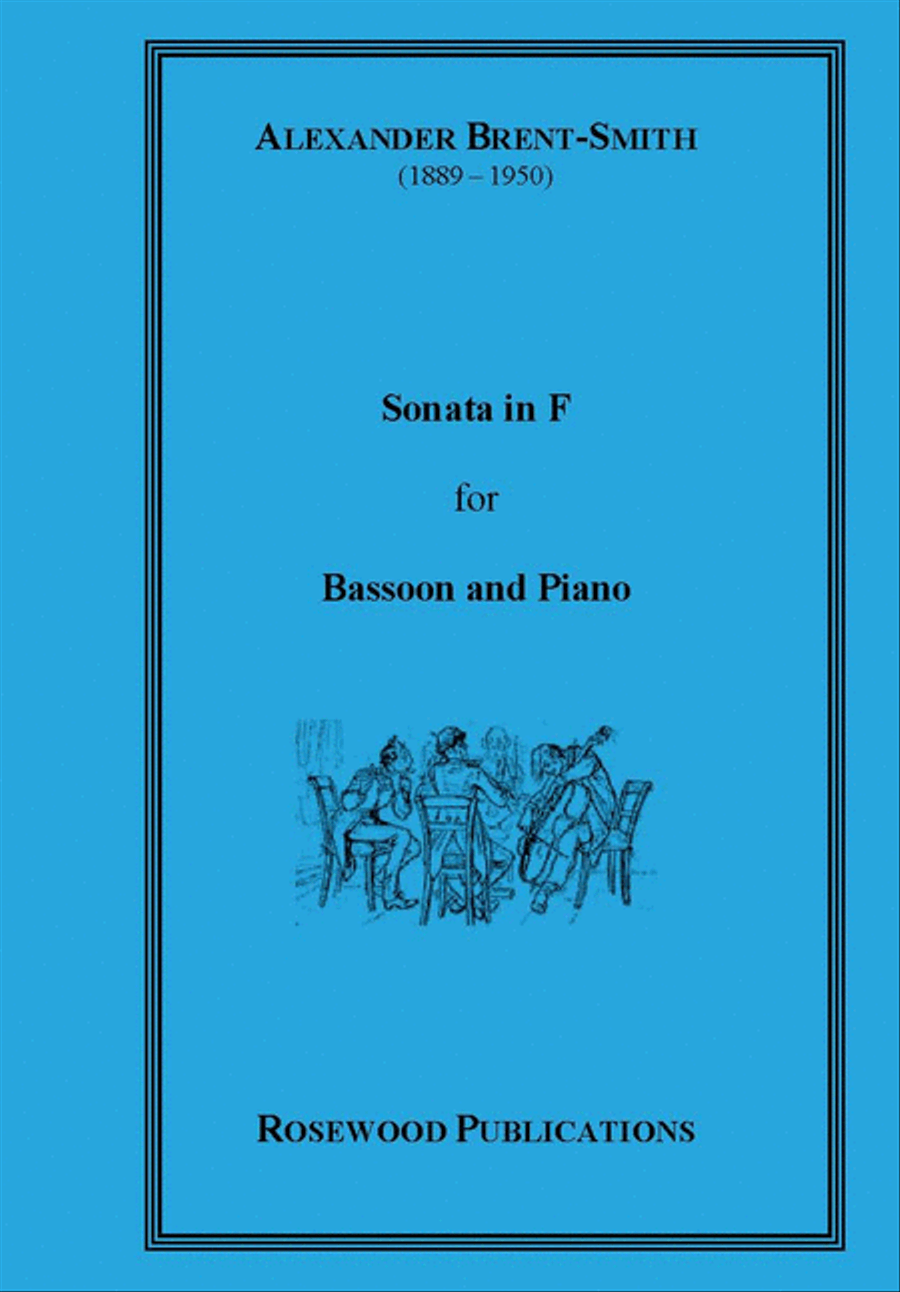 Sonata in F Bassoon Solo scores gallery preview page 1