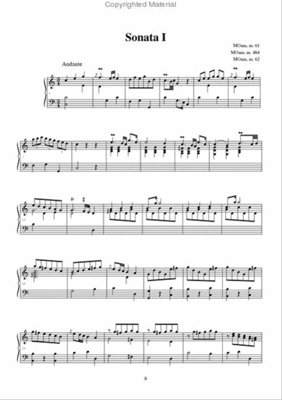 Sonates (volum I) Harpsichord scores gallery preview page 2