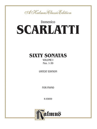 Book cover for Sixty Sonatas (Urtext), Volume 1