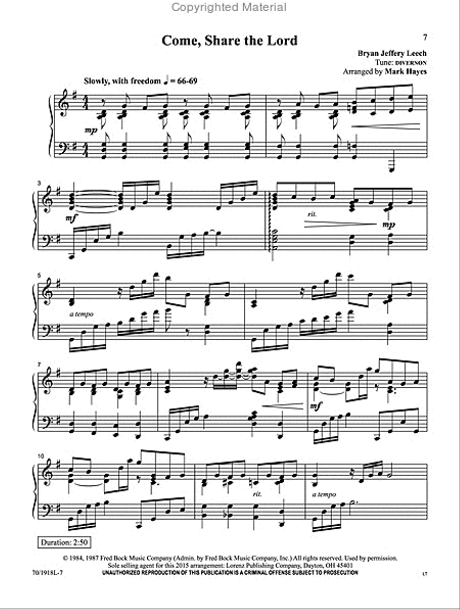 Endless Communion Endless Communion Piano Solo scores gallery preview page 6