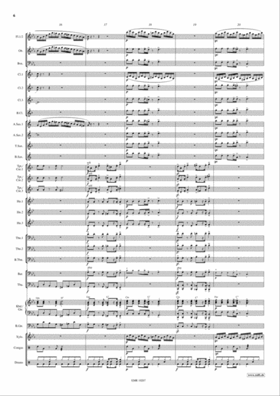 Solfeggietto Concert Band scores gallery preview page 7