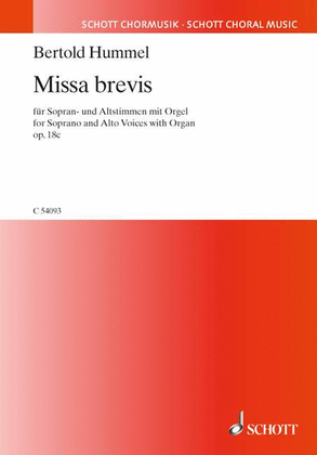 Missa Brevis Op. 18c