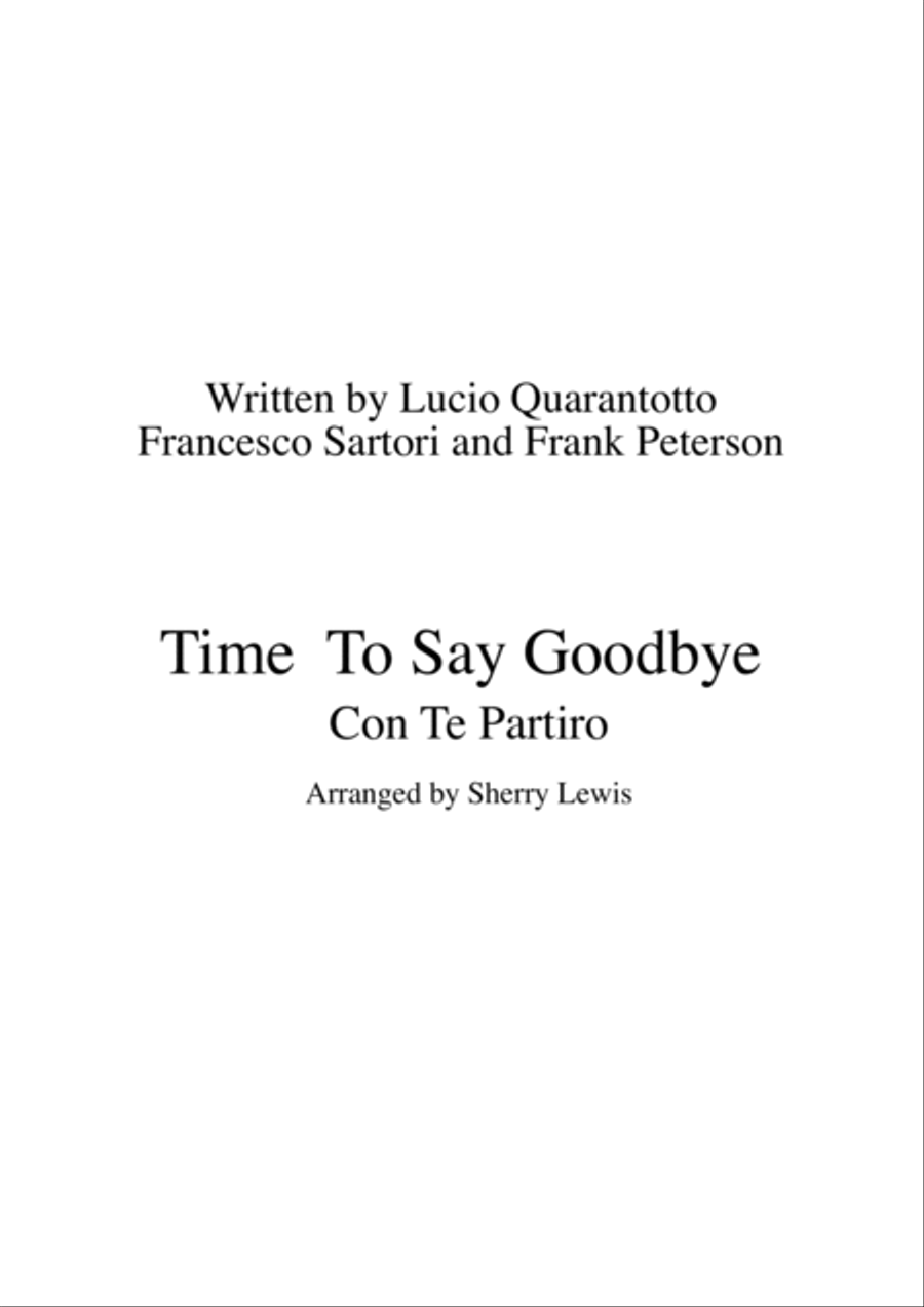 Time To Say Goodbye String Trio scores gallery preview page 2