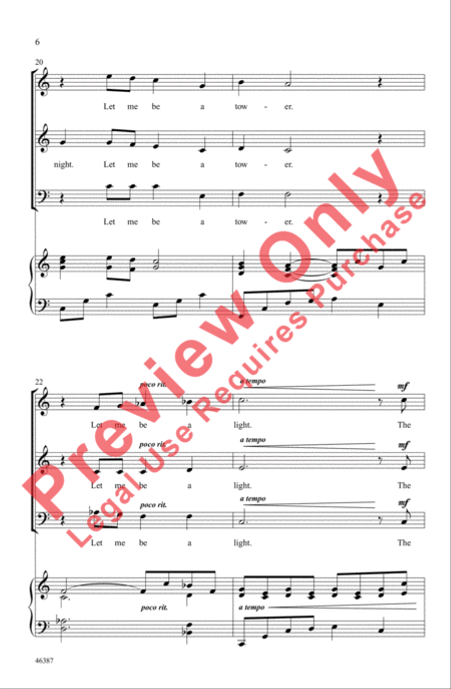 The Lighthouse 3-Part scores gallery preview page 6