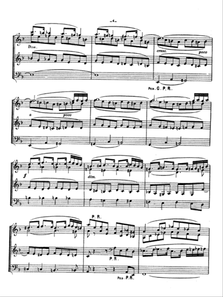 Vierne: Symphony No. 1, Op. 14 Organ scores gallery preview page 3