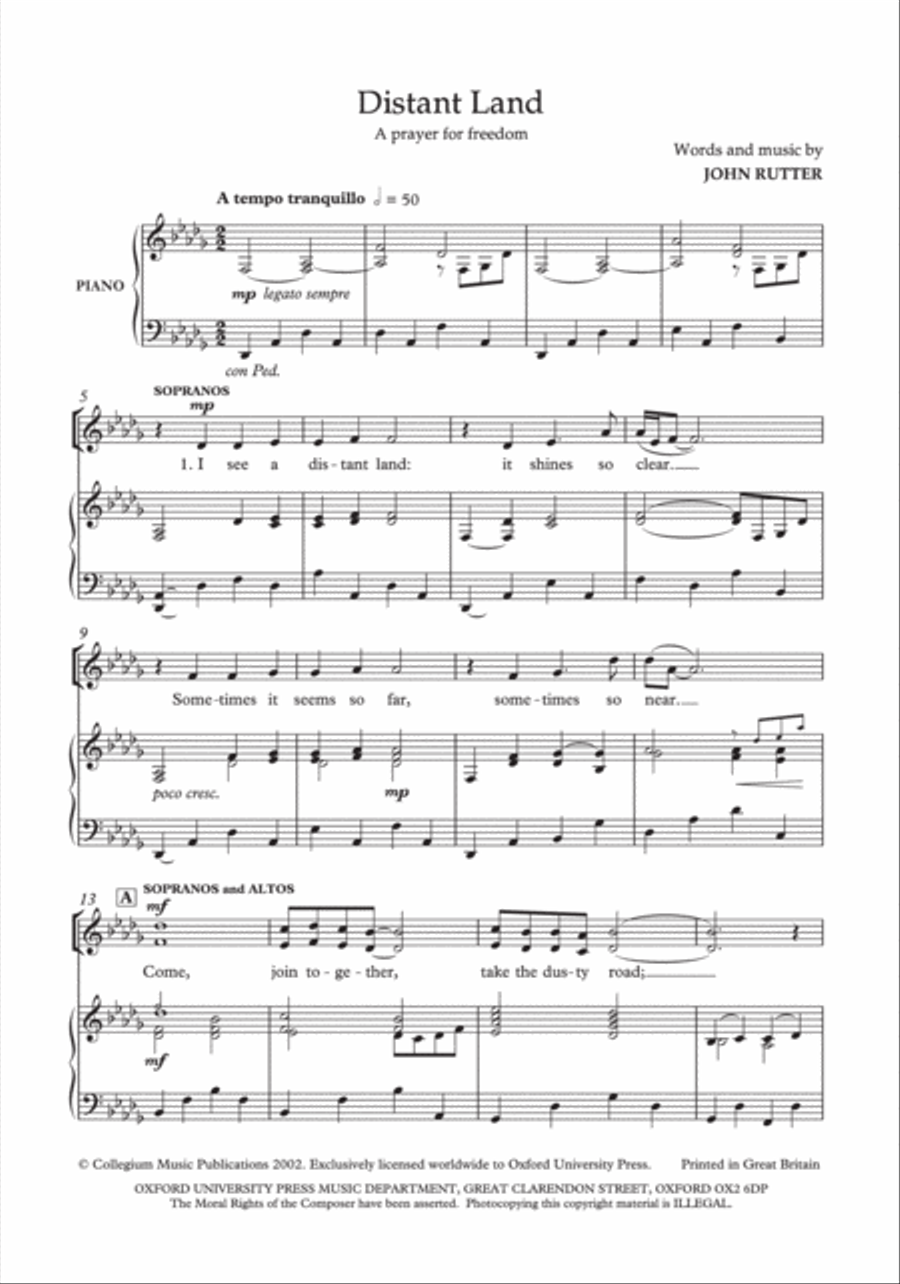 Distant Land Divisi scores gallery preview page 3