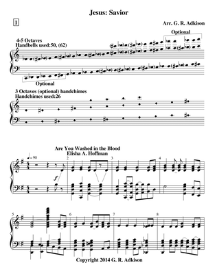 Jesus: Savior (for 4 and 5 octave handbell choirs)