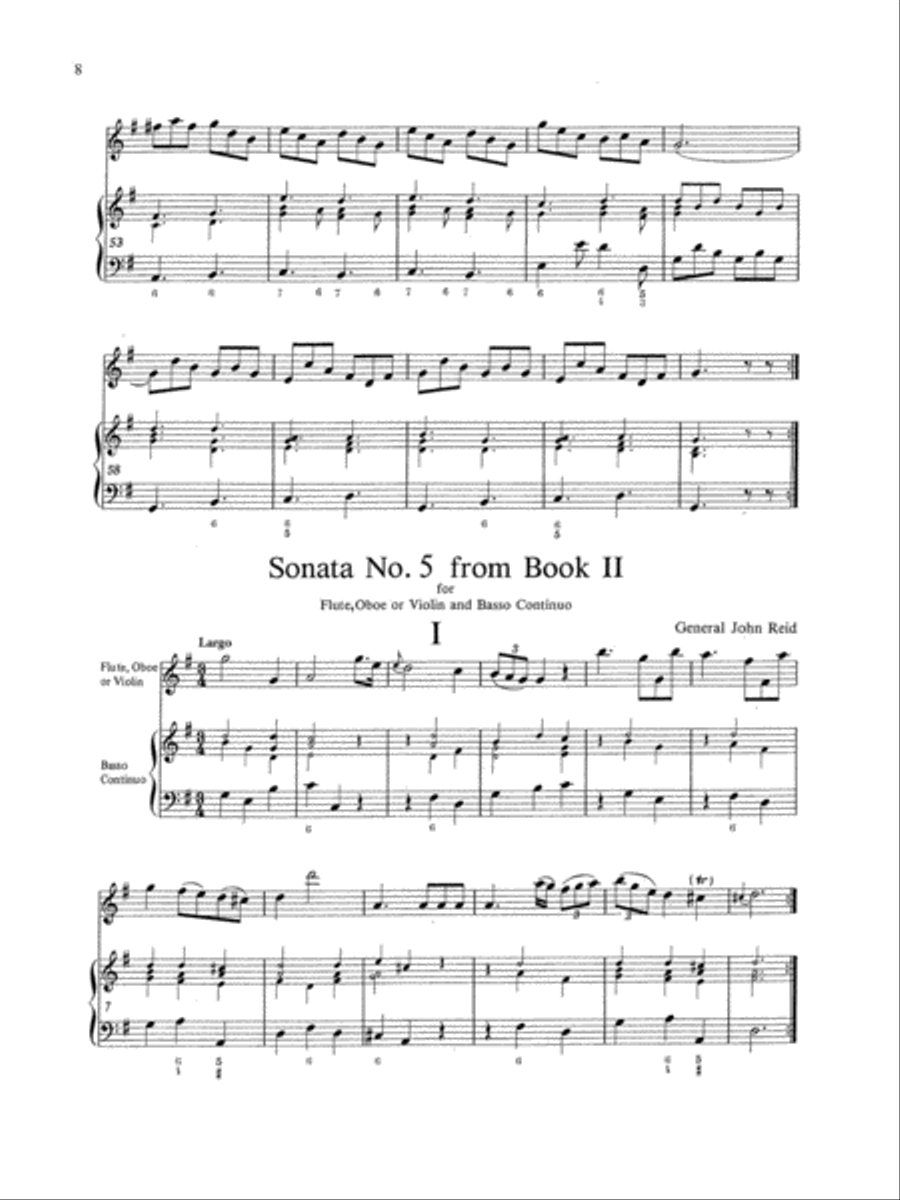 Solo in C Major / Solo in D Major, Book II, No. 2 & 5 Flute Solo scores gallery preview page 3