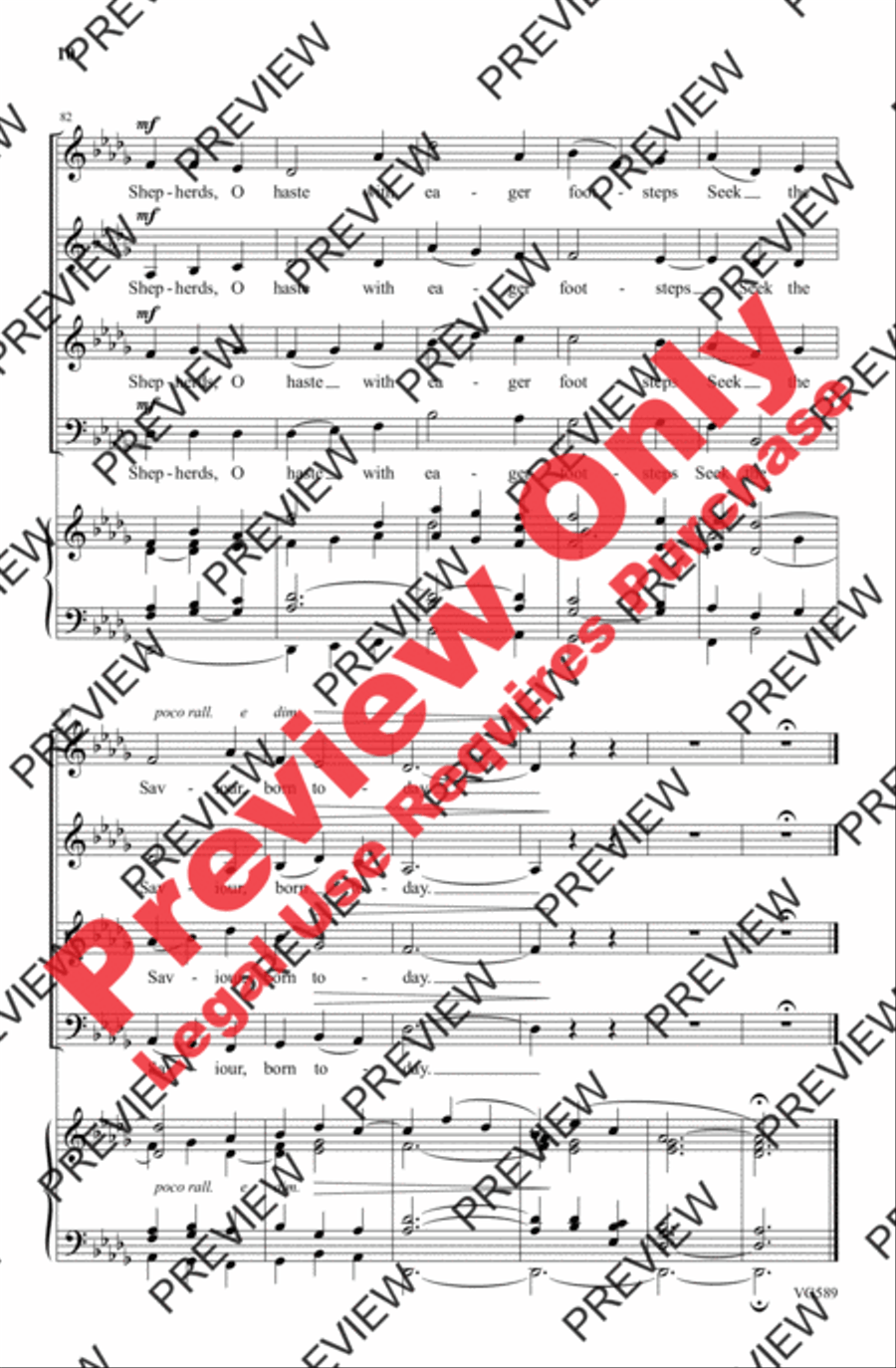 What Is This Lovely Fragrance? 4-Part scores gallery preview page 9