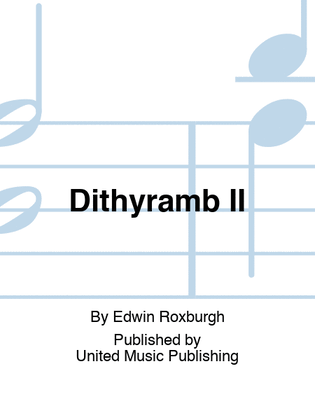 Dithyramb II