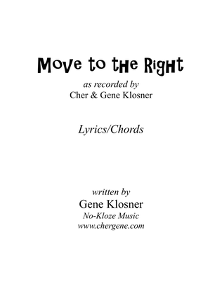 Move to the Right [Lyrics/Chords]