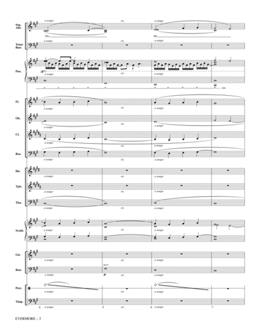 Evermore (from Beauty And The Beast) (arr. Ed Lojeski) - Full Score