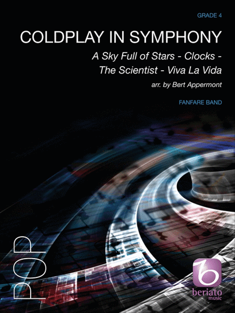 Coldplay in Symphony Coldplay in Symphony Fanfare Band scores gallery preview page 1